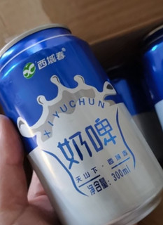 西域春新疆风味 奶啤整箱 300ml*12罐 聚会畅饮 乳酸菌饮料风味奶