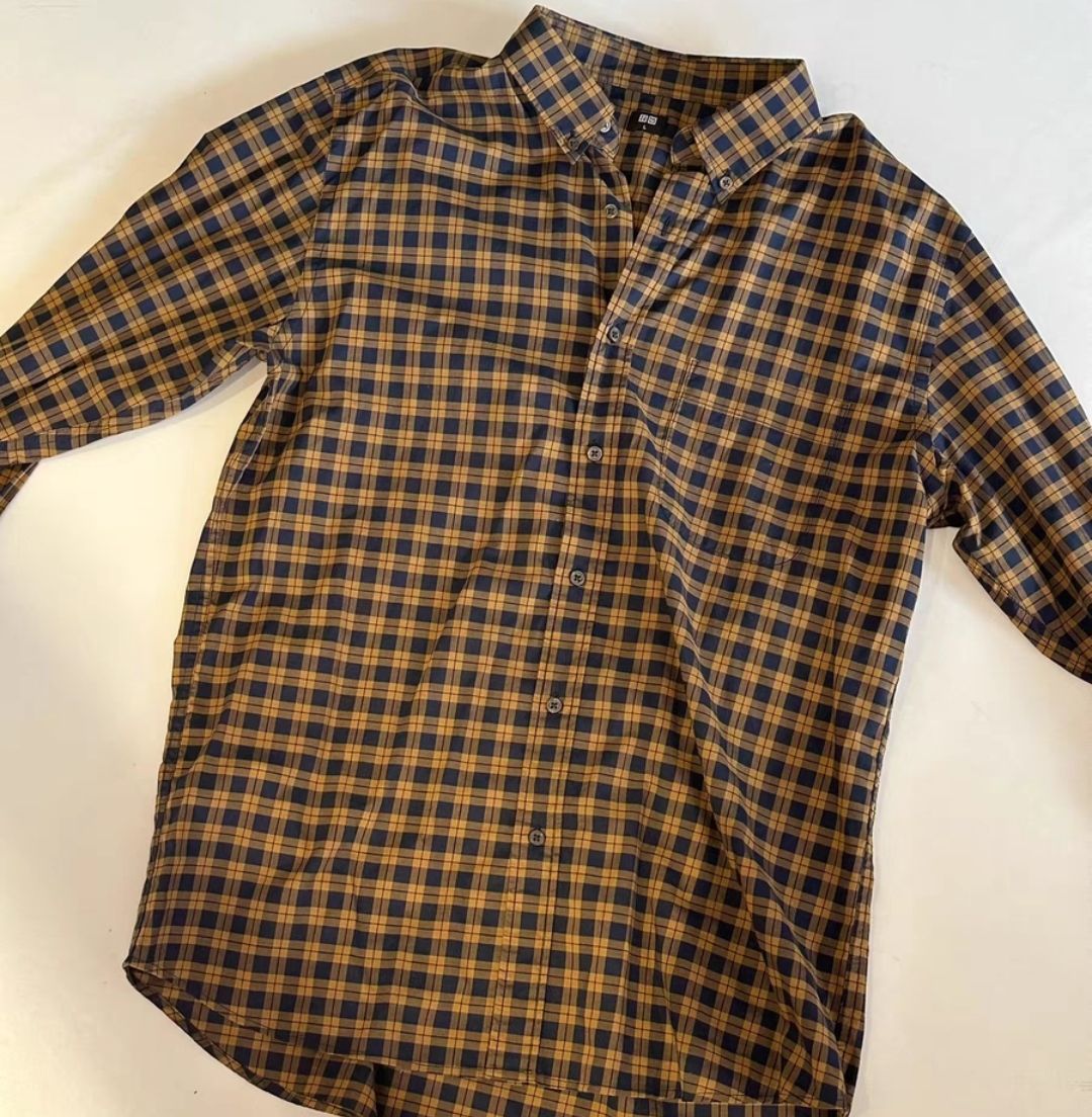 4折好价!199降到79元优衣库长绒棉衬衫价格不错.