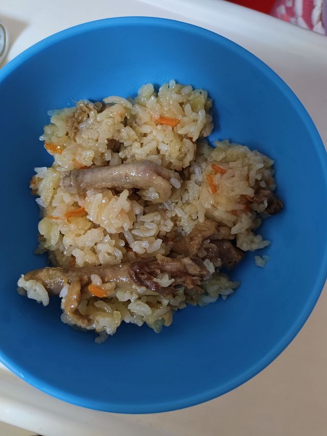 秋冬进补，鸽子焖饭