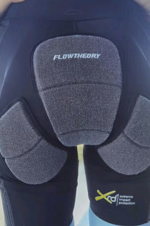 Flow Theory滑雪XRD凯夫拉护膝护臀套装单双板防摔屁股垫专业护具FT 护臀 L