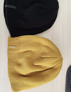 迪卡侬滑雪保暖帽SIMPLE 姜黄色 4271419 均码