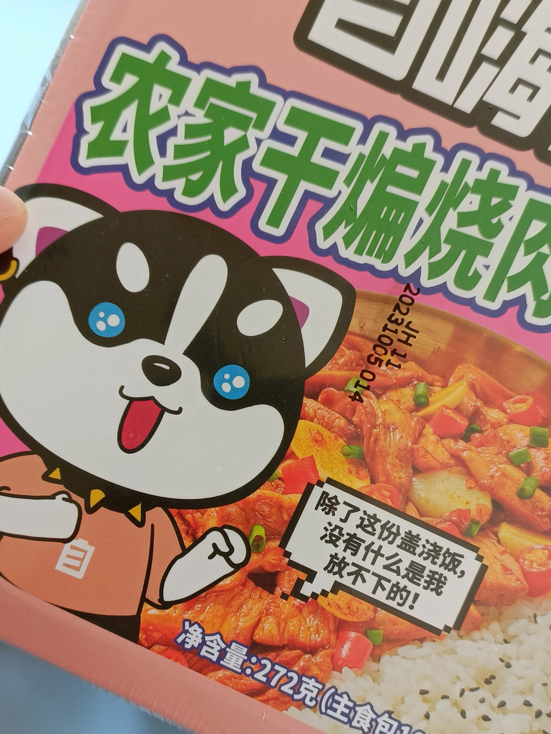 懒人最爱,自嗨锅农家干煸烧肉盖浇饭