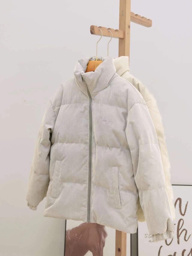 超赞灯芯绒羽绒服！保暖新宠！