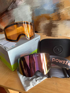 Powster磁吸防雾滑雪护目镜