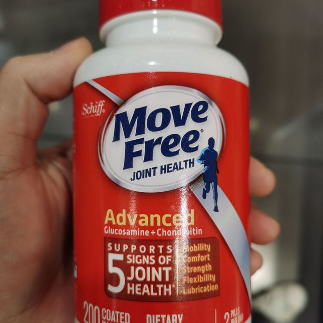 已不再年轻，为了move free，跟着大妈在亚马逊买益节