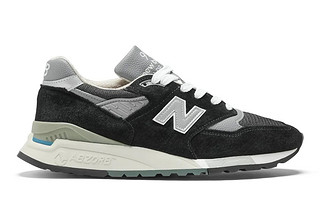 New Balance 998「Black」麂皮