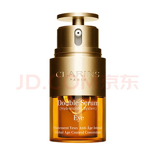 娇韵诗 CLARINS 双萃焕活眼部精华眼霜，熬夜淡化眼纹黑眼圈，爆款来袭!