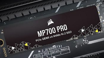 美商海盗船 MP700 Pro 高端 PCIe 5.0 SSD 上架开售，11700MB/s读速，美光232 TLC颗粒