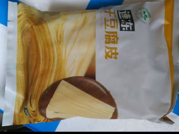 金良玉地 速冻鲜腐竹豆皮 112g  豆制品  健康轻食