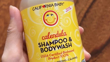 美国加州宝宝金盏花儿童沐浴露——婴儿洗发沐浴二合一，新生儿洗护专用