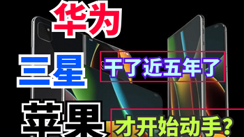 华为、三星干了近五年，苹果才开始动手？网友：国产“遥遥领先”