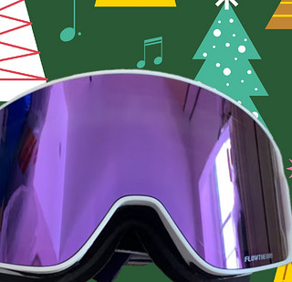 防风防紫外线这款滑雪护目镜，保证滑雪安全。
