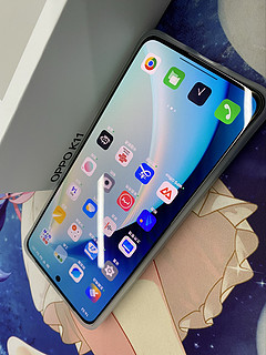 OPPO K11 8GB+256GB 冰川蓝款手机开箱