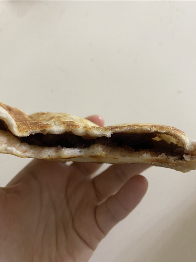 红豆沙馅饼来一口吧