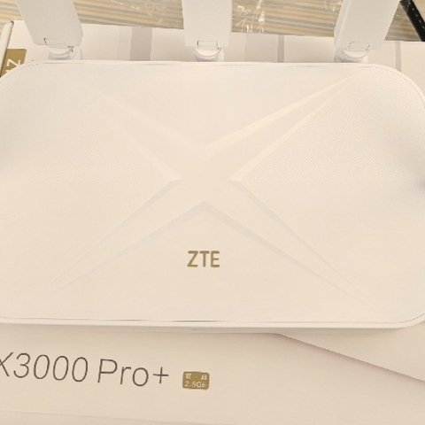 双2.5G口的中兴AX3000Pro+开箱，双wan下测速——应该是wifi6下买的最后一款路由器 之一