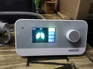 欧姆龙（OMRON）单水平全自动睡眠呼吸机HPS-A500无创家用医用持续正压通气呼吸器止鼾打呼噜