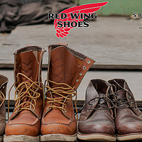 探厂世界知名工装靴品牌红翼Red Wing与旗下皮厂S.B. Foot