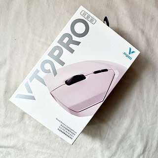 雷柏VT9PRO游戏鼠标，猛男就要用粉色