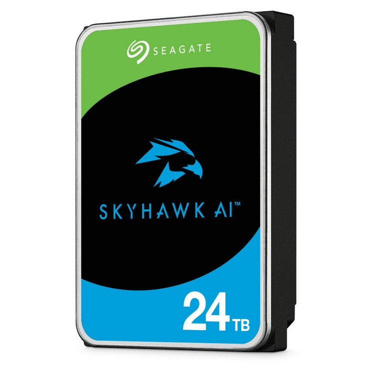希捷发布 24TB SkyHawk AI “酷鹰” 机械硬盘，采用 CMR 传统磁记录
