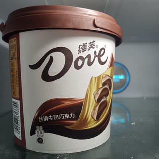 德芙（Dove）丝滑牛奶巧克力桶装480g婚庆喜糖休闲小零食糖果礼物分享