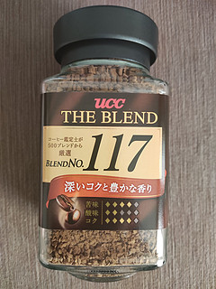 UCC117冻干黑咖啡，便捷美味之选！
