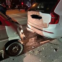 等红灯被追尾对方全责，可是对方只有交强险，怎么办？？？