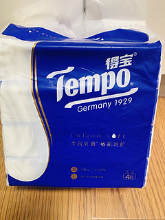 tempo保湿乳霜纸巾给你鼻子最好的呵护
