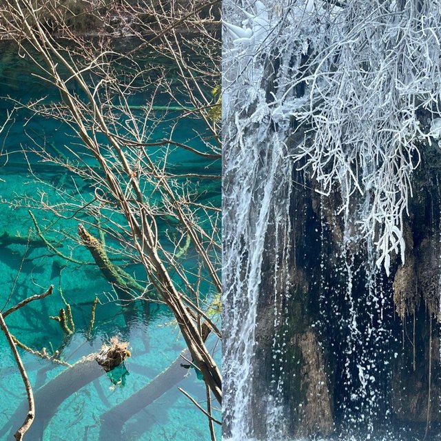 九寨沟攻略丨冬日的九寨沟也绝美