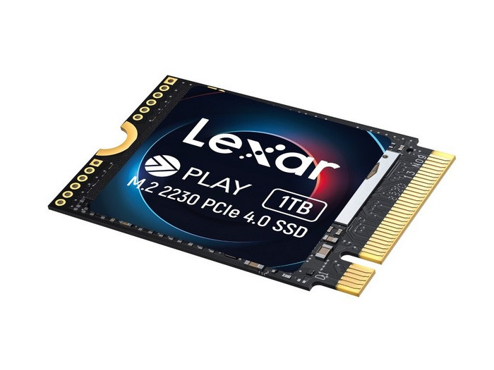雷克沙发布 PLAY 2230 PCIe 4.0 SSD 固态硬盘，Steam Deck、ROG Ally 掌机可用