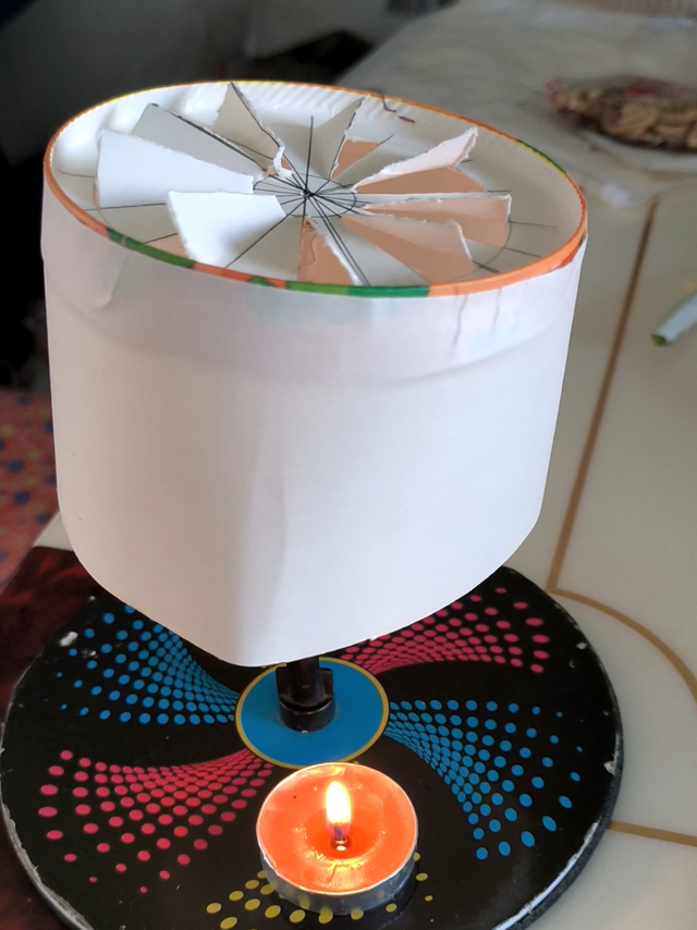 来不及买套件，自己DIY一个走马灯