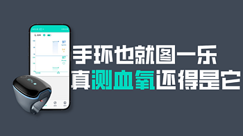 手环也就图一乐，真测血氧还得是这个