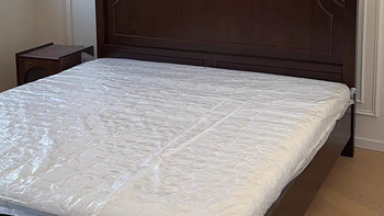 熙和美式法式复古全实木1.8米双人床：现代简约卧室的艺术品