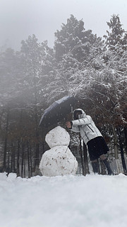 来雪地里撒个欢