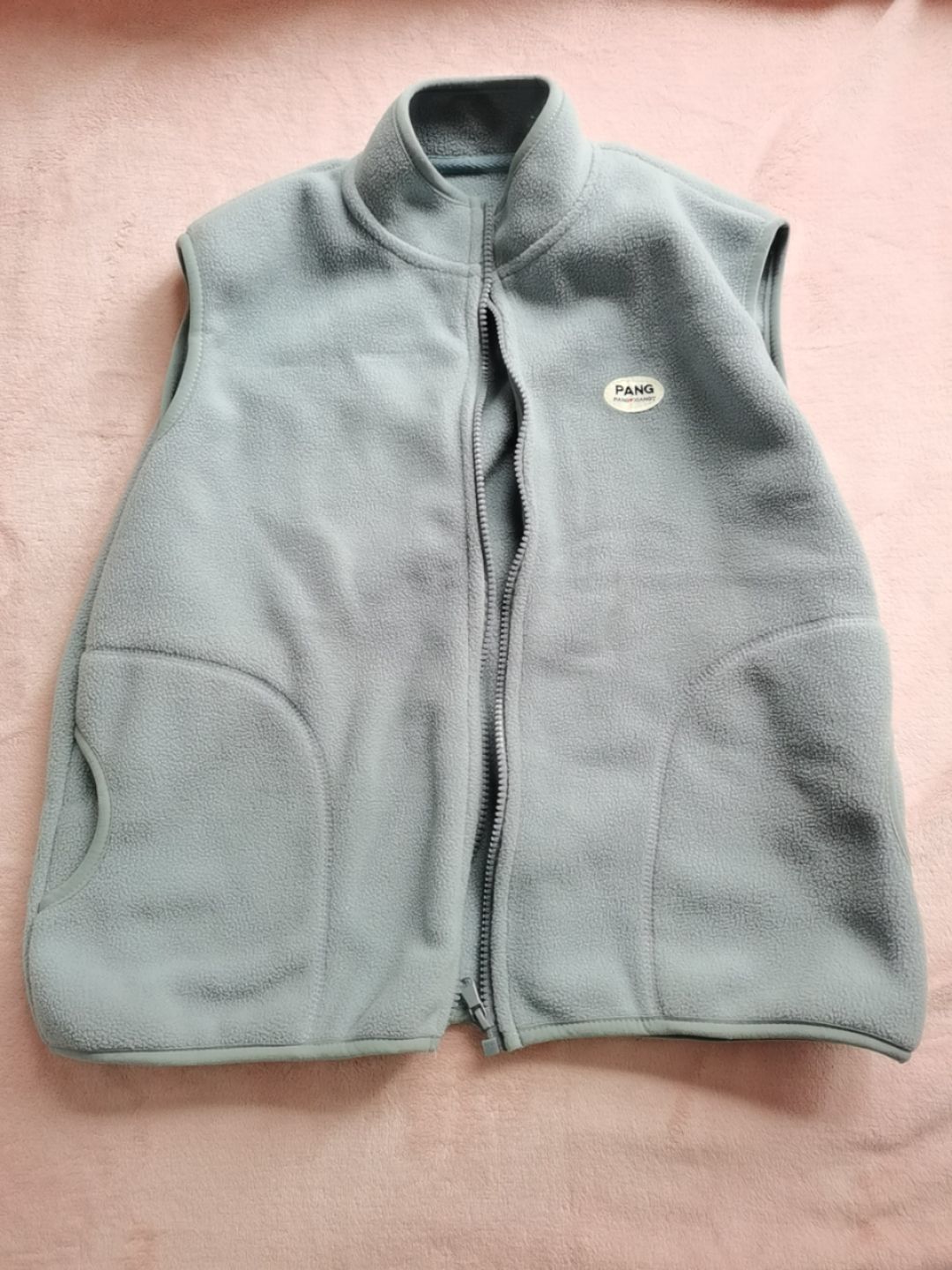 儿童摇粒绒马甲