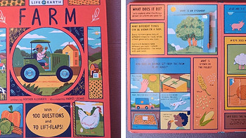 《Life on Earth Farm》：对故事讲述者有一定门槛的全英文绘本