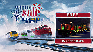 【Steam喜加一】Steam商店现可免费领取《模拟火车经典版》（Train Simulator Classic）和DLC