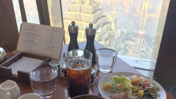 景观绝佳但出品不佳·上海柏悦酒店：世纪100牛排馆早餐体验 