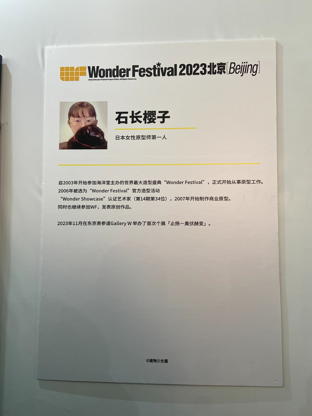粉丝狂喜！艺术家亲临WF2023北京与广大玩家签名互动