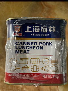 MALING 上海梅林 经典午餐肉罐头（不含鸡肉） 340g 中华老字号