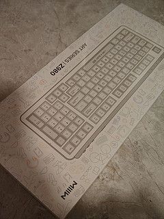 高颜值的米物Art系列键盘Z980