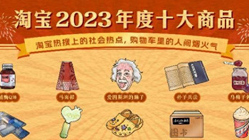 淘宝网2023年度十大商品，你知道几个？