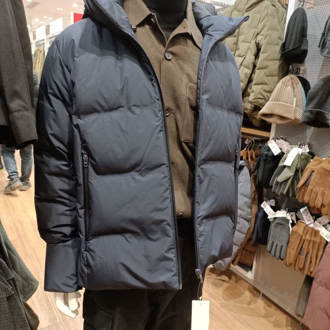 优衣库男士羽绒服