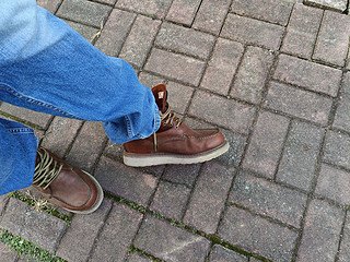 老公的Timberland Pro工装靴还是挺好看的