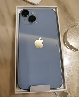 Apple iPhone 14 (A2884) 256GB 蓝色 支持移动联通电信5G 双卡双待手机
