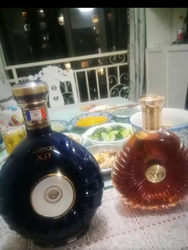 派斯顿（PASSTON）法国进口洋酒XO白兰地40°烈酒礼盒金钻 原酒进口 热门星选700ml 700mL 1瓶