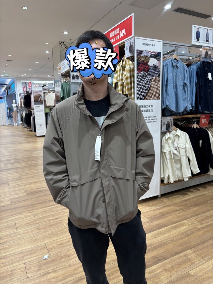 优衣库男外套
