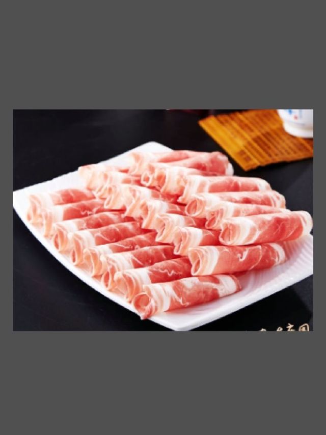 大庄园羔羊肉片卷,刷火锅的美味挡不住!