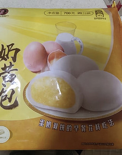 湾仔码头 一品奶黄包 包子 早茶方便菜生鲜早餐速食速冻 面点 700g 20只