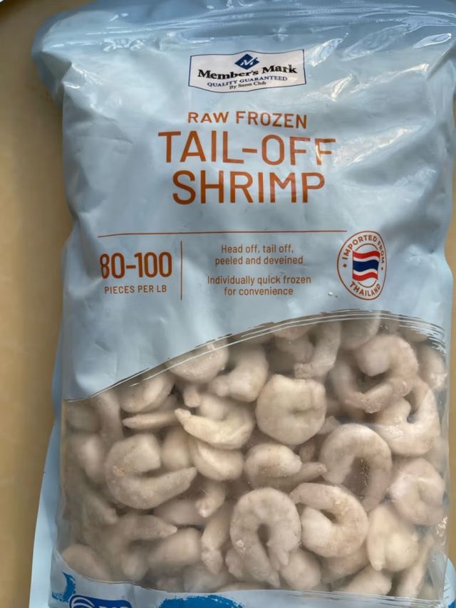 山姆超市冷冻虾仁