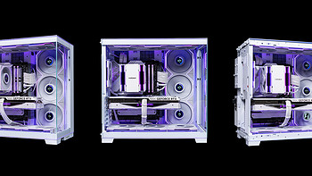 全面可视化，联力 O11D EVO RGB & TL LCD 积木风扇装机展示